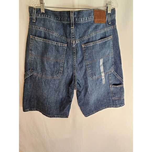 Tommy Hilfiger Shorts Men's Blue Denim Cargo Shorts 100% Cotton Size 35 - Picture 4 of 16
